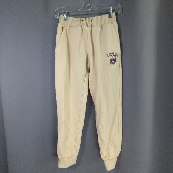 BKYS Lucky Charm Hoodie Sweatpants Set Mens S Yellow Cotton - Picture 9 of 16